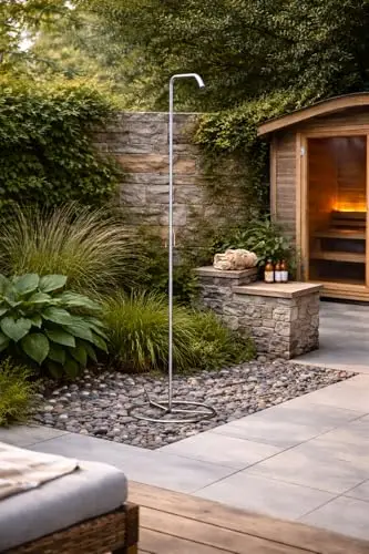 gardwell gartendusche 210 cm