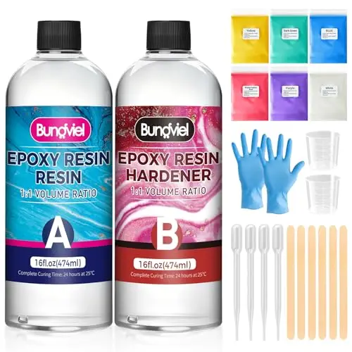 bundviel epoxidharz set 1000ml starter