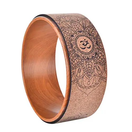 perpetalu yijo kork yoga wheel 33 cm
