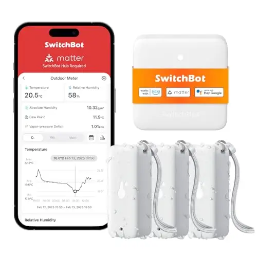 switchbot outdoor meter 3er-pack hub