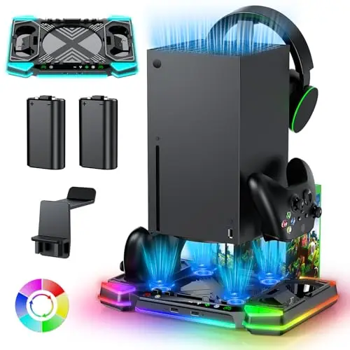 Gorixer Xbox Series X Kühlständer-Ladestation