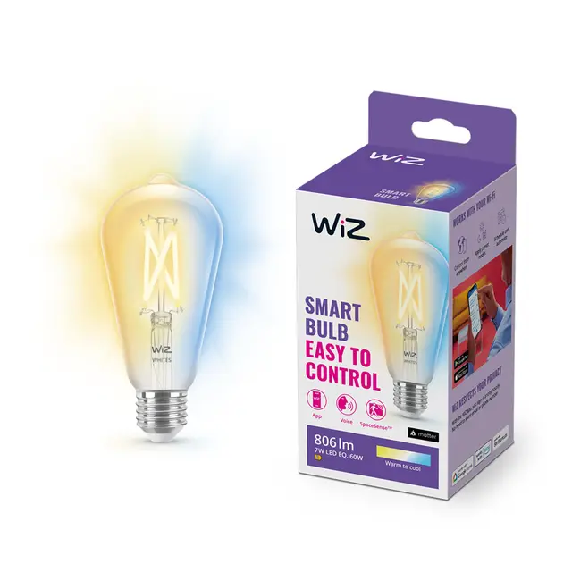 wiz tunable white led e27