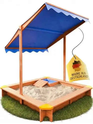 friedo sandkasten mit dach und