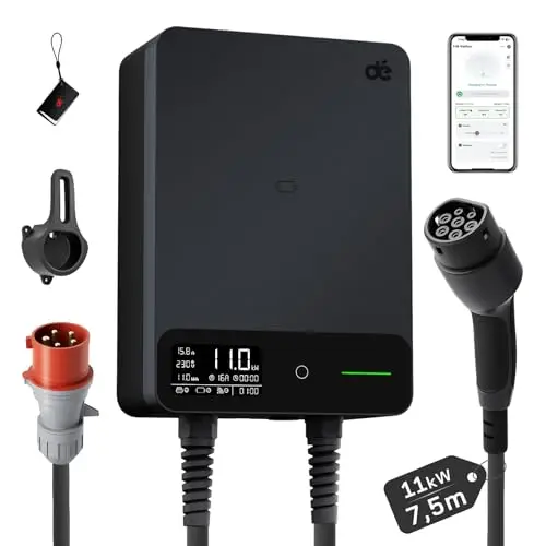 dé wallbox 11kw typ2 app