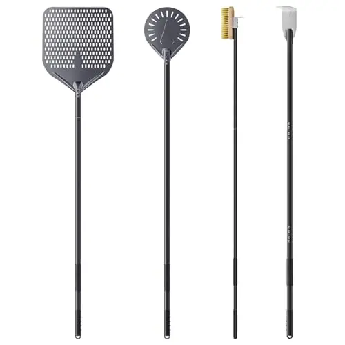 nutuni 4er pizzaofen-set alu 160cm