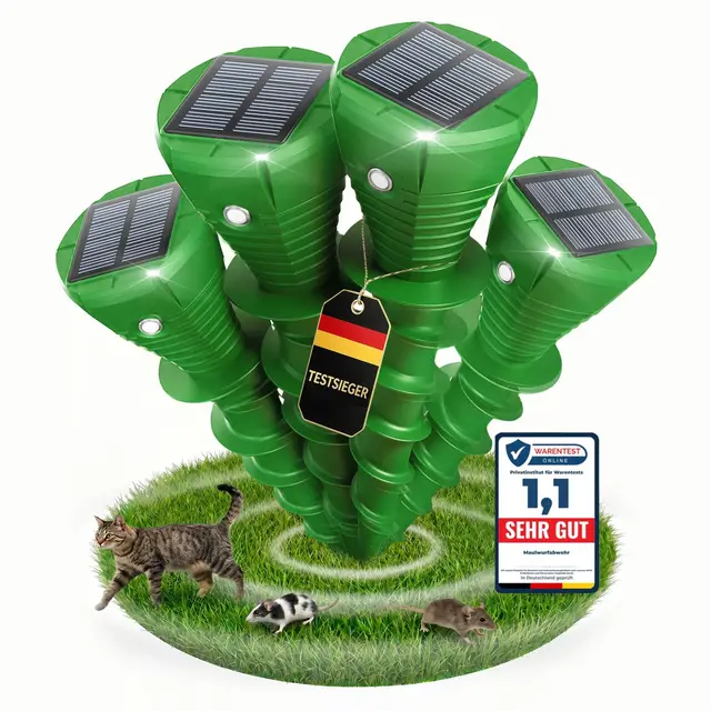 elezenioc solar mauswurf schreck 4er