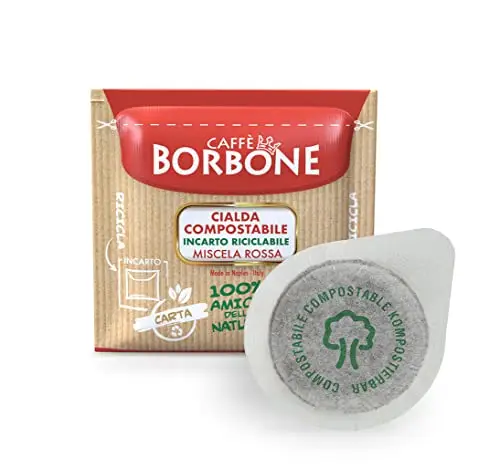 caffè borbone rote mischnung 50 pads