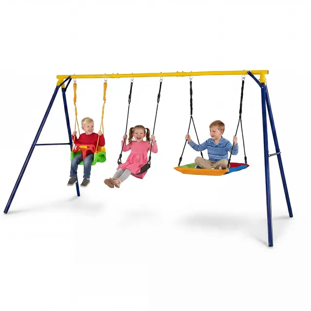 costway schaukelgestell 3-in-1