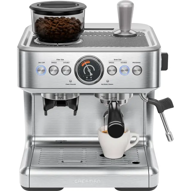 Chefman Crema Supreme 15 Bar Espressomaschine