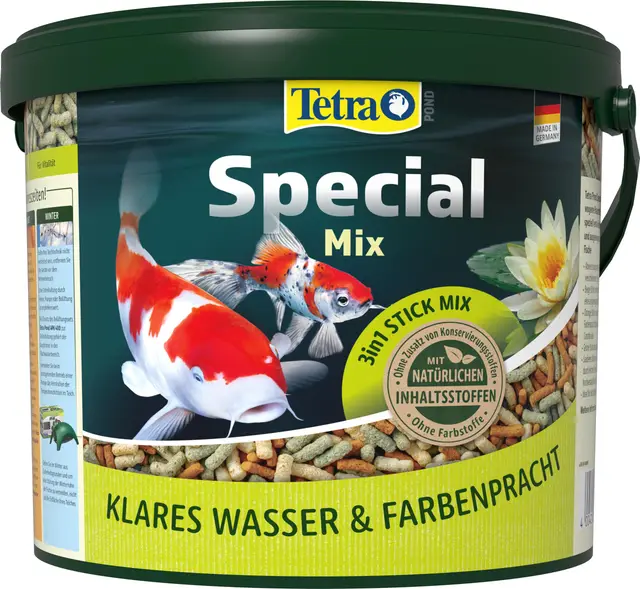tetra pond special mix teichfischfutter