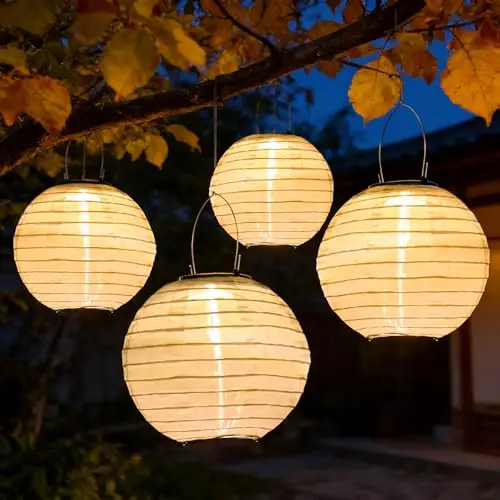 SLWOO Solar LED Gartenlaterne