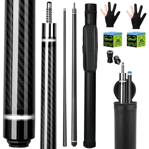 kmise carbon fiber pool queue 58 zoll