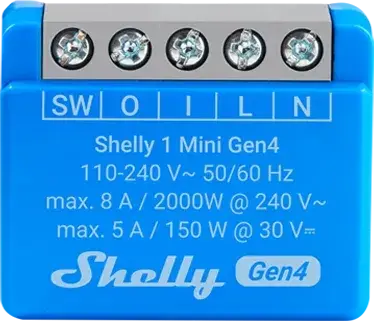 Shelly 1 Mini Gen4