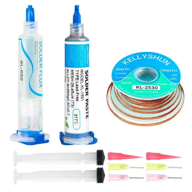 kellyshun lötpaste fluxmittel set