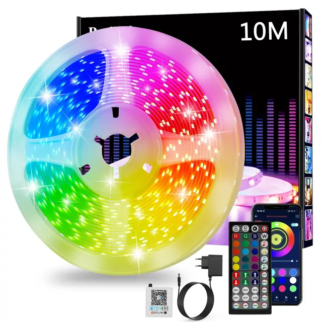 realky rgb led strip 10m
