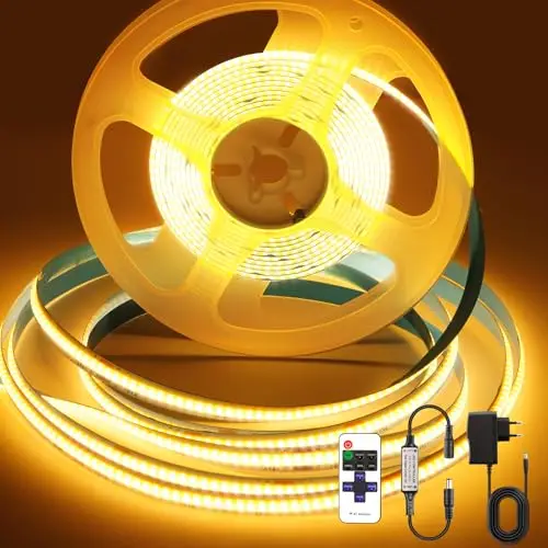 pstar cob led strip 3m warmweiß