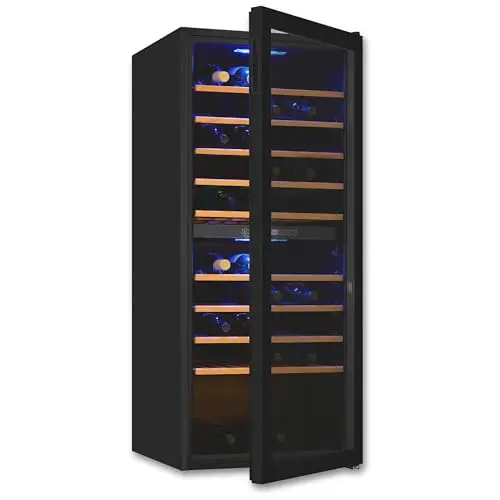 exquisit weinklimaschrank 2 zonen 114