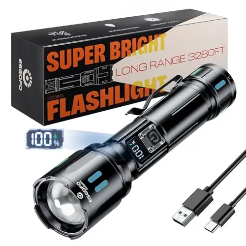 esgofo taschenlampe led 10000 lumen usb