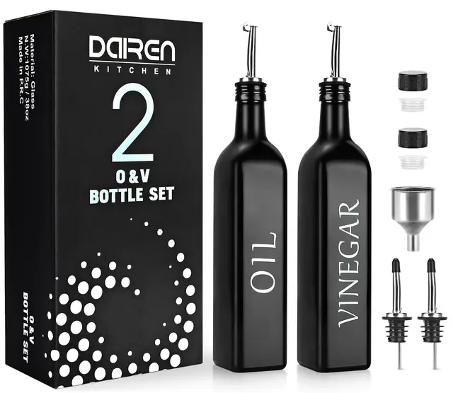dairen kitchen öl- und essigspender-set