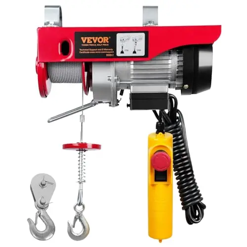VEVOR PAYX250-2 Elektrische Seilwinde 250kg 510W