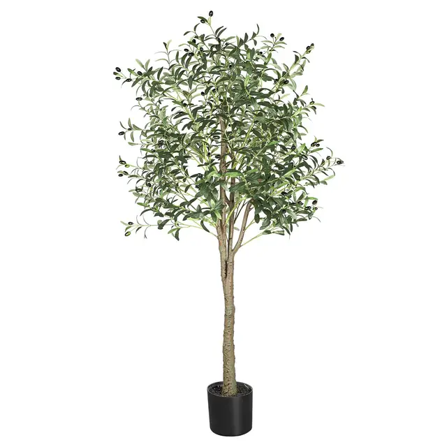 yoleo künstlicher olivenbaum 180cm mit