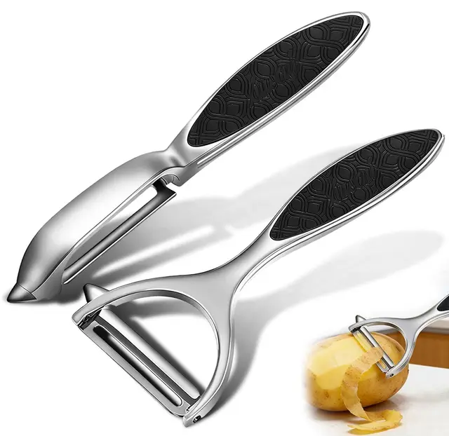 ztarraum sparschäler edelstahl 2er set