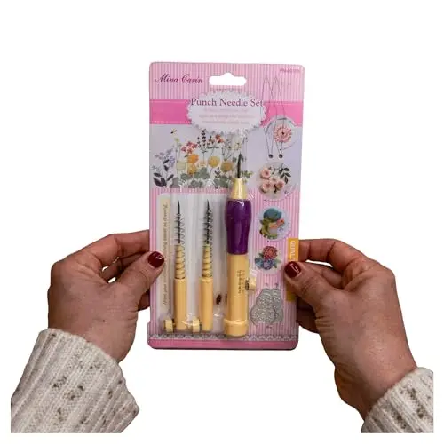 mina carin punch needle set 3