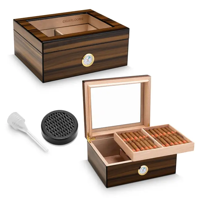 cigarloong humidor zedernholz