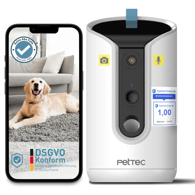 pettec 360 futterspender mit kamera