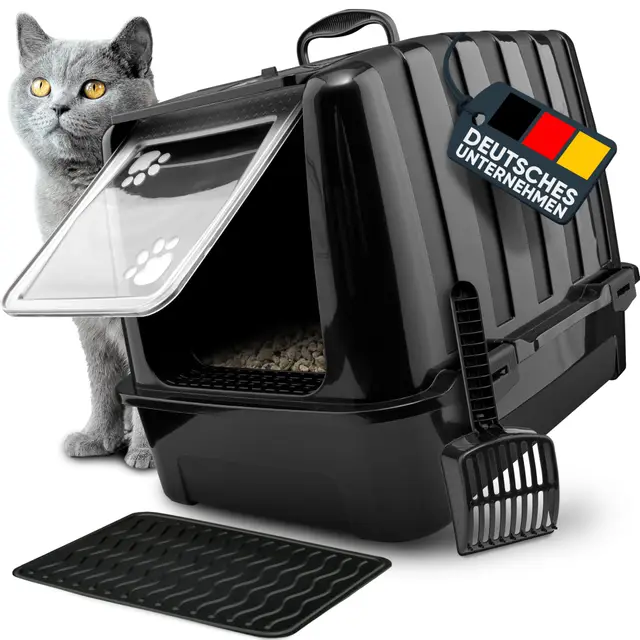 croplas katzenklo mit deckel