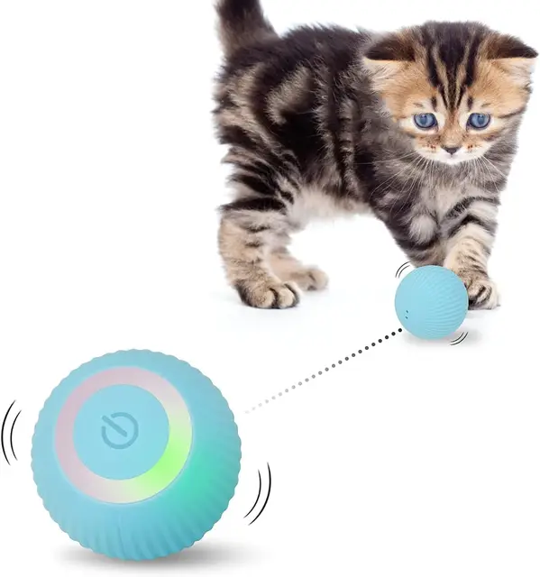 mkitnvy selbstdrehender katzenball