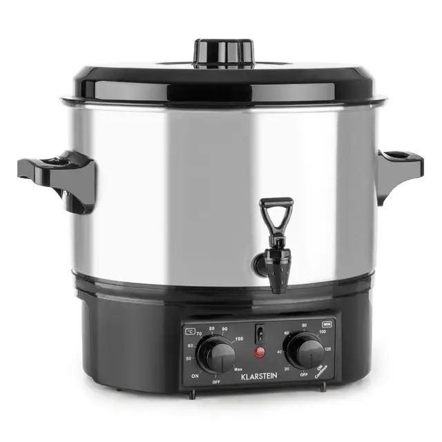 Klarstein Biggie Small Einkochautomat 16 L Edelstahl