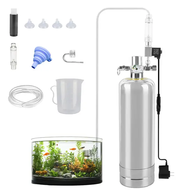 ayolofei co2 aquarium komplettset 2l