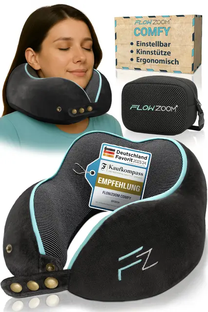 flowzoom comfy l reisekissen