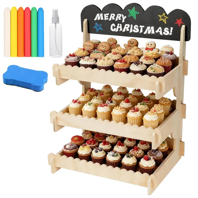 tynexal kuchenständer 3-etagen holz