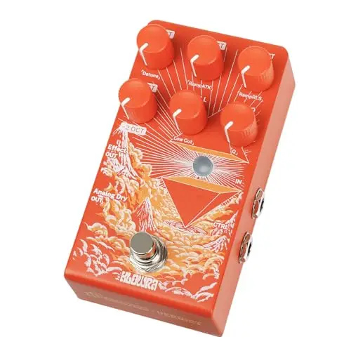 Verdict Polyphonisches Oktav-Pedal & Pitch Shifter für Gitarre & Bass, Sub-Oktave & Upper Harmony, Synth- & Orgel-Emulation mit Freeze, Swell, Filter & Detune