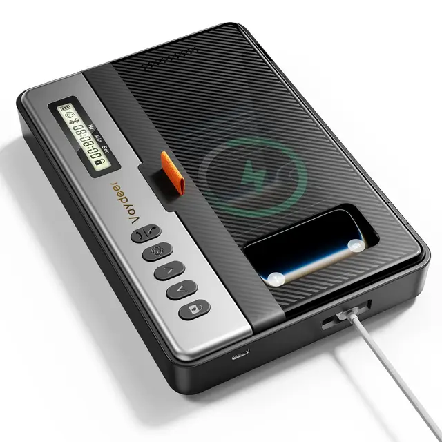 VAYDEER Handy Sperrbox mit Timer – Handy Schließfach gegen Handysucht, Zeitgesteuerte Aufbewahrungsbox für Smartphone, Kinder, Eltern & Studenten – Selbstkontrolle & Fokus im Alltag