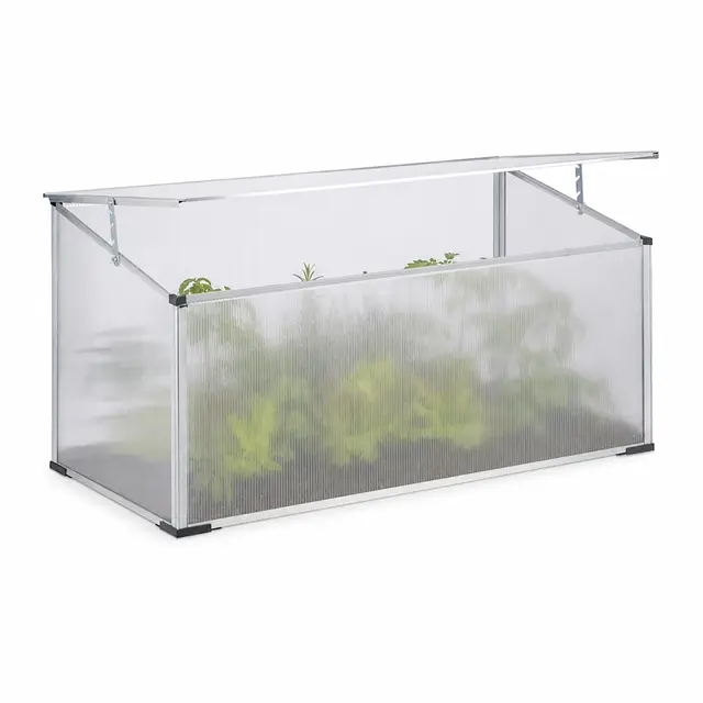 relaxdays frübeet alu stecksystem mini