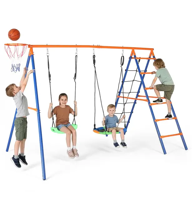 leadzm outdoor kinderschaukel mit