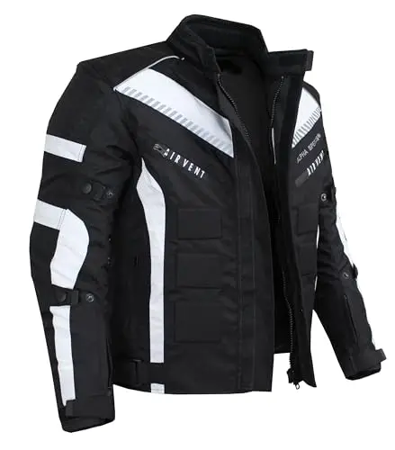 Euro Stars Motorradjacke mit Protektoren