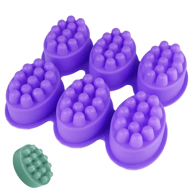 dgn 6 kavität silikonform massage seife