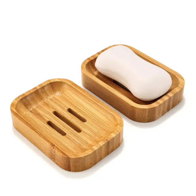 guanjune bambus seifenschale 2er pack