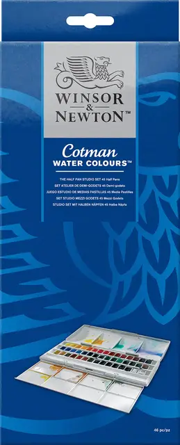 winsor & newton cotman half pan studio