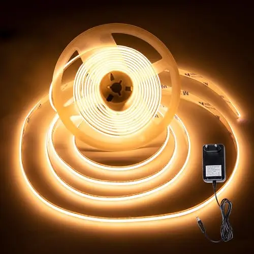 macchiatto 5m cob led streifen warmweiss