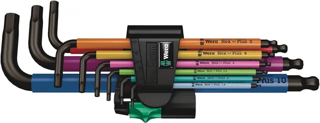 wera 950/9 hex-plus winkelschlüsselsatz