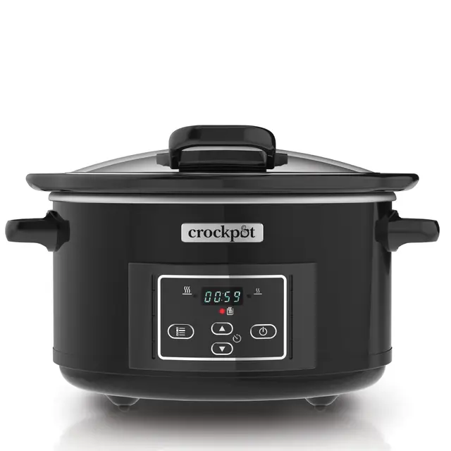 Crockpot CSC052X Digital-Schongarer 4,7 l mit Scharnierdeckel
