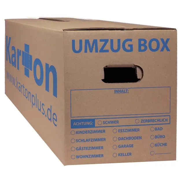 Kartonplus Umzugskarton Doppelboden 62×33×30 cm 20er-Set