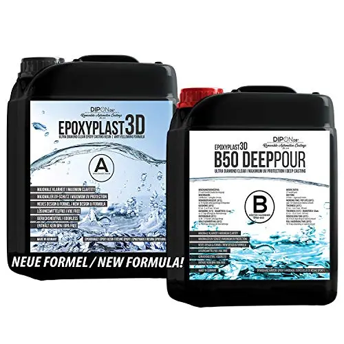 dipon epoxyplast 3d b50 deep pour 9kg