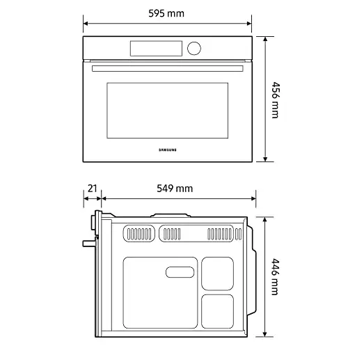 samsung nq5b4553fbk kompaktofen