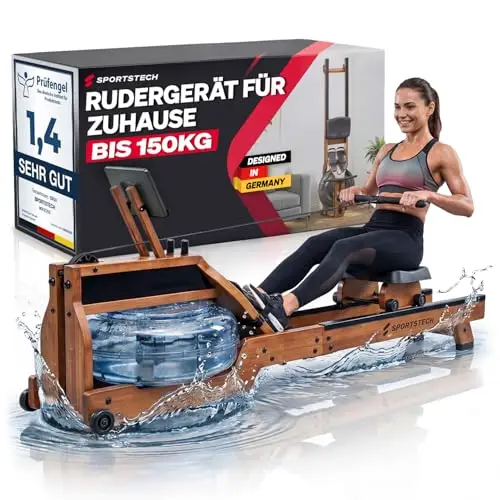 Sportstech WRX500 Wasser-Rudergerät